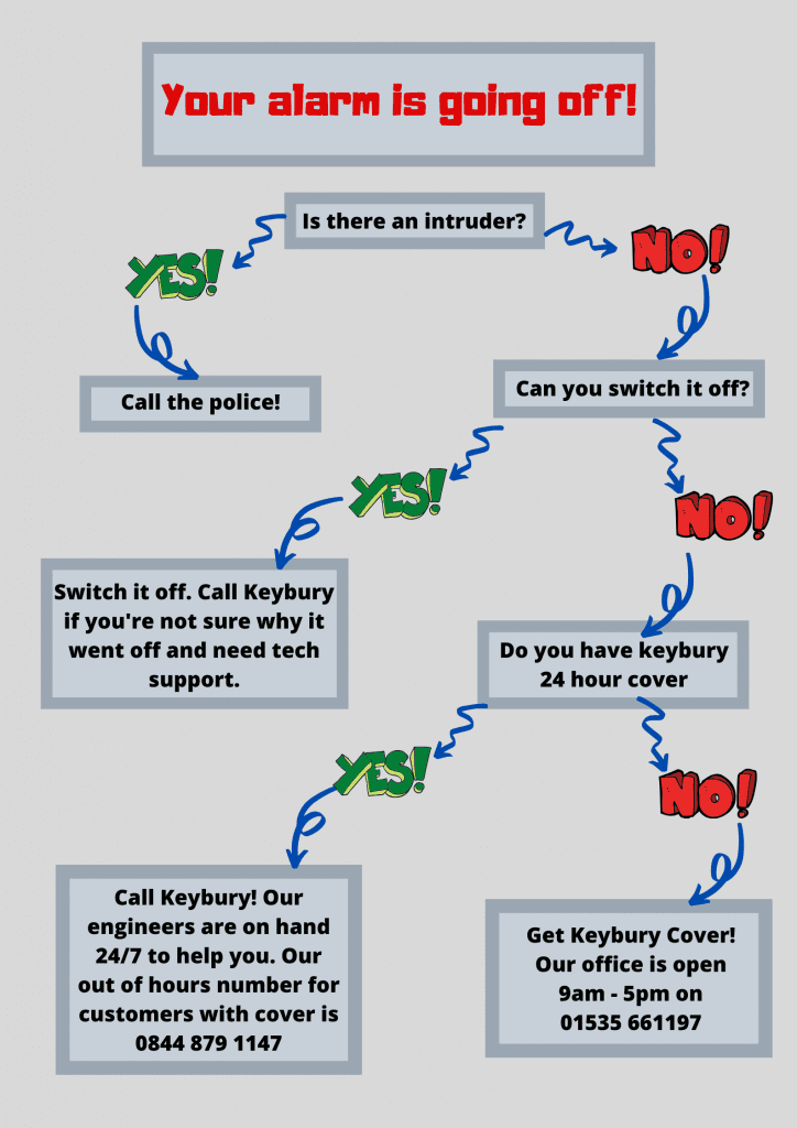 House Alarm Going Off Who you gonna call? Keybury!