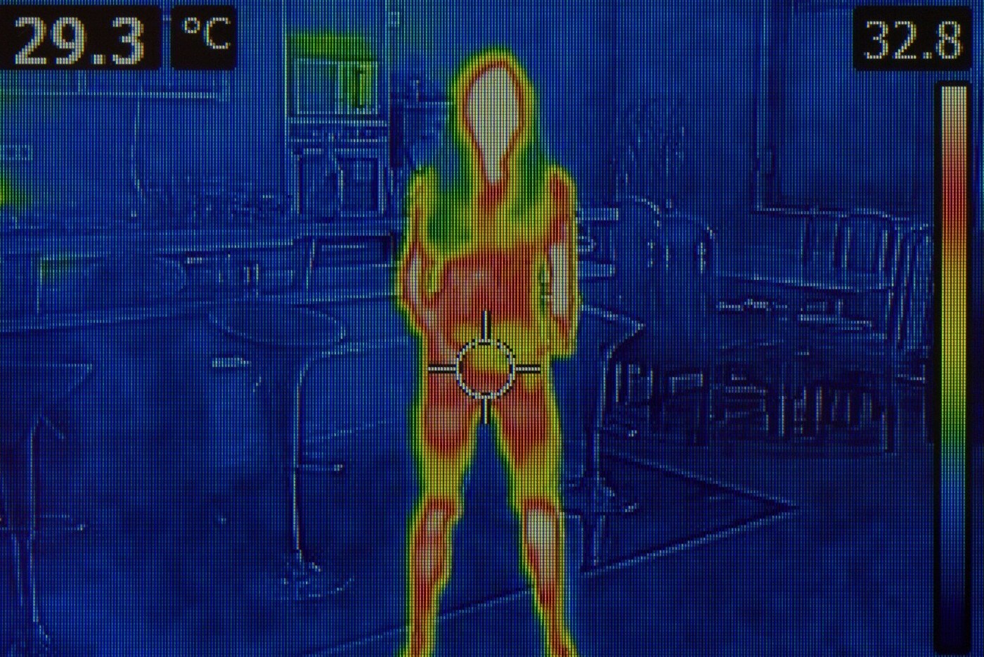 Body temperature detection system - new solutions